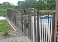 pool-fence-with-arched-gate