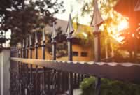 custom iron pool fence in Arizona