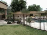 Rod Iron Pool Fence