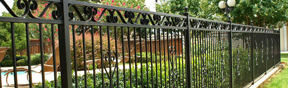 Wrought Iron Pool Fence